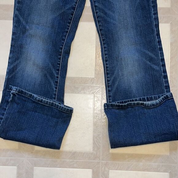 WOMEN’S AMERICAN EAGLE ORIGINAL BOOT STRETCH JEANS SIZE 4 SHORT - Picture 6 of 8
